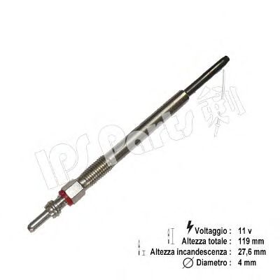 IPS PARTS idg171 -  Изолятор, свеча накаливания